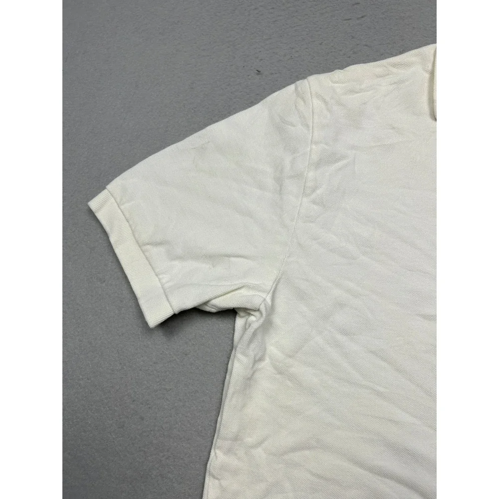 Polo Ralph Lauren Polo Shirt Cotton Pique White L Mens